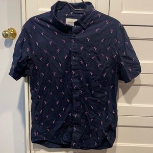 Flamingo button down